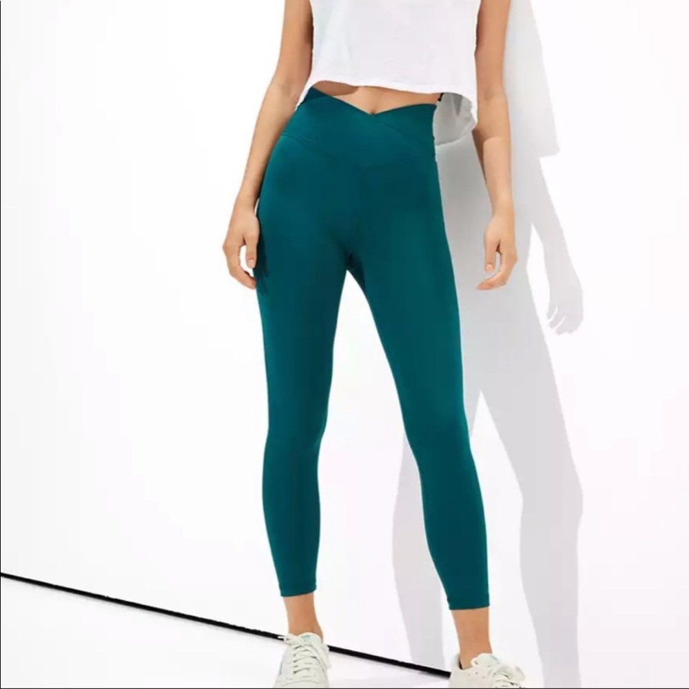 Crossover Legging - American Eagle Teal Medium